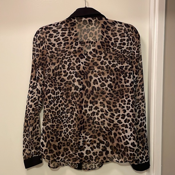 Leopard Print Blouse - Picture 2 of 3